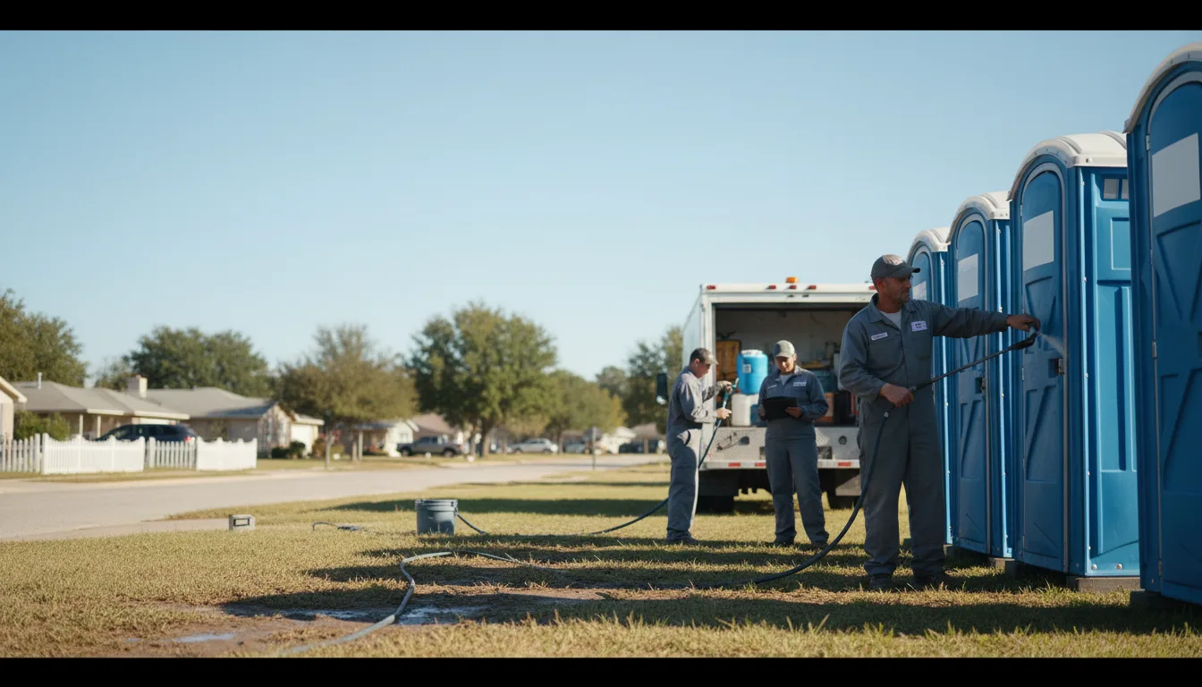 Long-Term Portable Toilet Rental in Nebraska near me